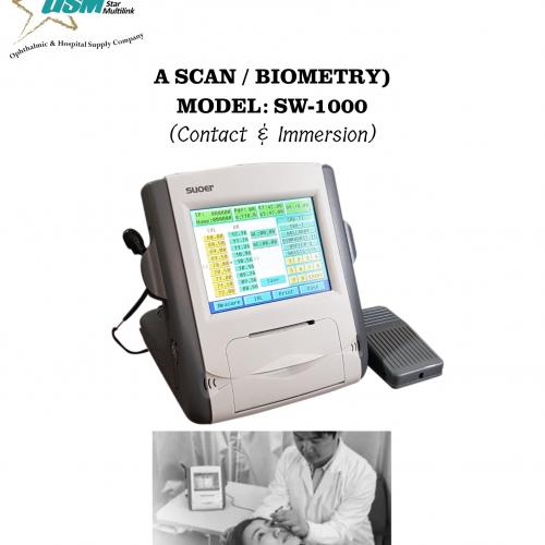 A-Scan  (Biometry)  <br> SW-1000