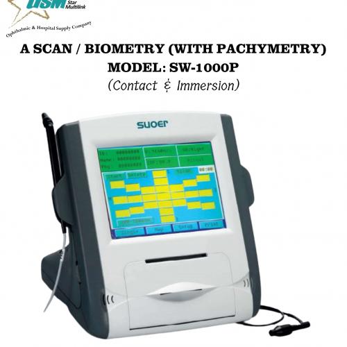 A-Scan with Pachymetry  (Biometry/ Pachymetry)  <br> SW-1000A/P