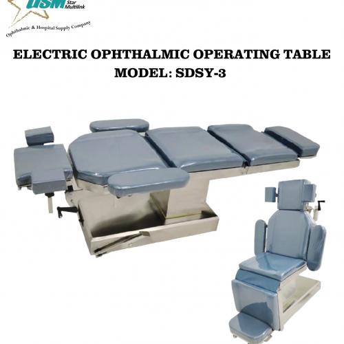 ELECTRIC OPHTHALMIC OPERATING TABLE SDSY-3