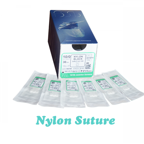 FSSB - Nylon Suture 10/0 Black 30cm