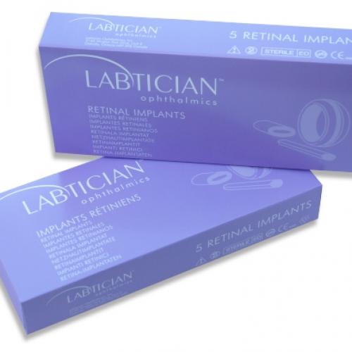Labtician - Silicone Tire <br> Retinal Implant 