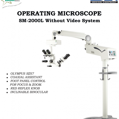 OPERATING MICROSCOPE SM-2000L OLYMPUS OPTIC SZX7 WITHOUT VIDEO SYSTEM