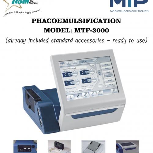 PHACOEMULSIFICATION MTP-3000 (STANDARD ACCESSORIES)