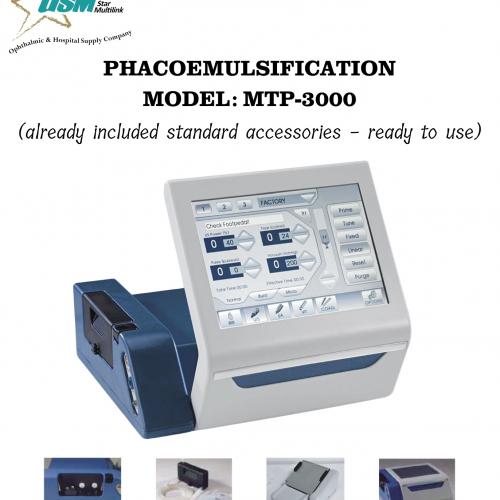 PHACOEMULSIFICATION MTP-3000 (STANDARD ACCESSORIES)