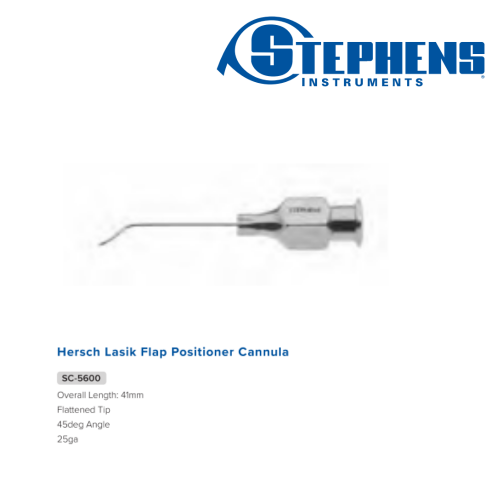Stephens Hersch Lasik Flap Positioner Cannula