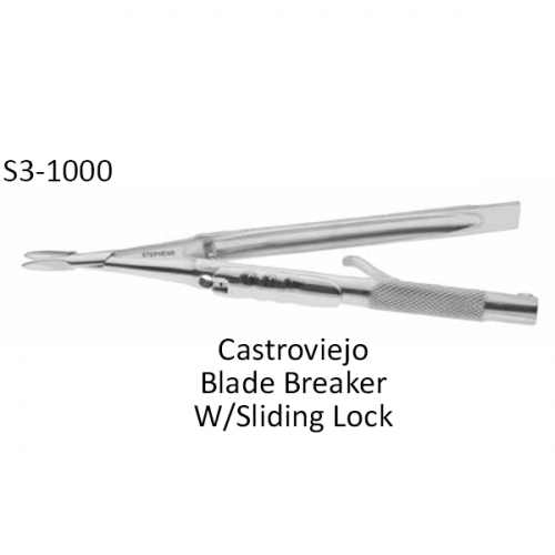 Stephens USA - Castroviejo Blade Breaker With Sliding Lock