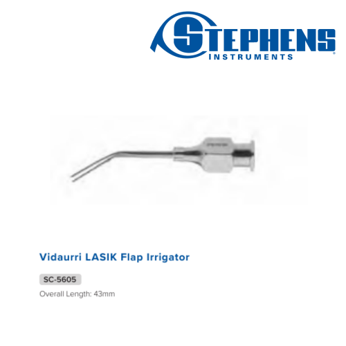 Stephens Vidaurri LASIK Flap Irrigator