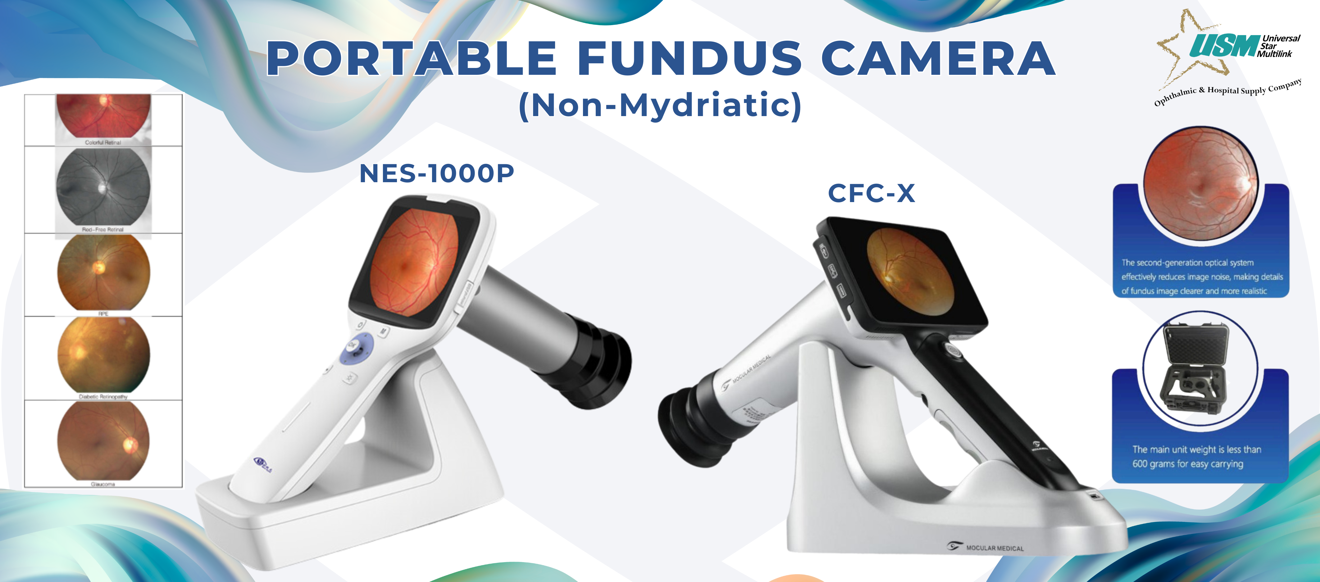 PORTABLE FUNDUS CAMERA